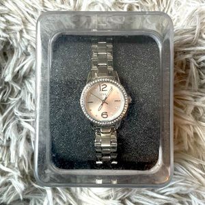 Fossil - Silver Mini Watch